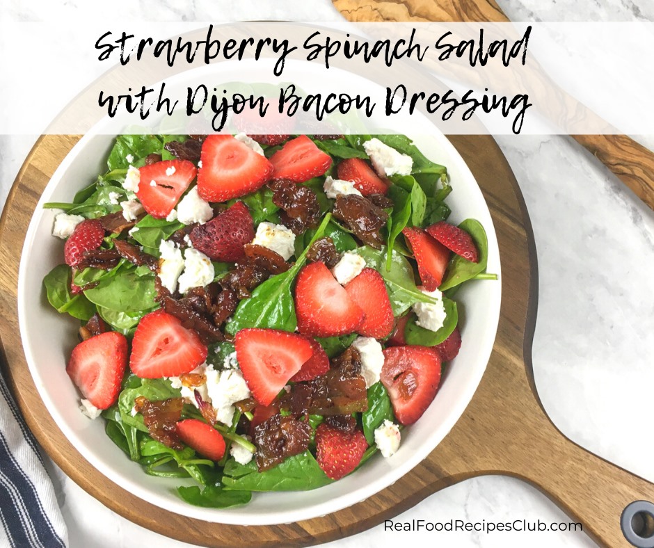 Strawberry Spinach Salad